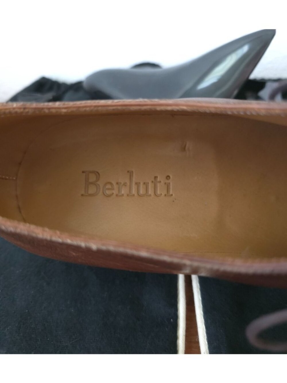 Berluti Richelieu 349 Olga Norwegian Welt Brown Leather Oxford Shoes 7.5 UK - Picture 11 of 13
